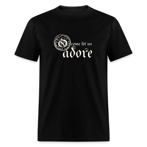 O Come Let Us Adore - Unisex Classic T-Shirt - black
