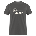 O Come Let Us Adore - Unisex Classic T-Shirt - charcoal