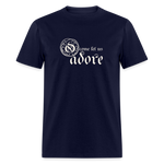 O Come Let Us Adore - Unisex Classic T-Shirt - navy