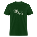 O Come Let Us Adore - Unisex Classic T-Shirt - forest green