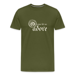 O Come Let Us Adore - Unisex Premium T-Shirt - olive green